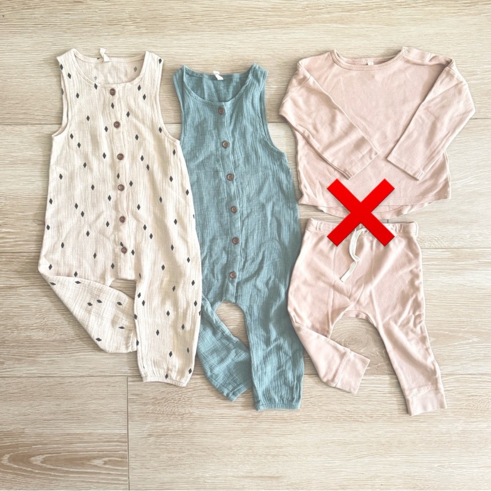 Quincy Mae 2pc bundle, sz 18-24m